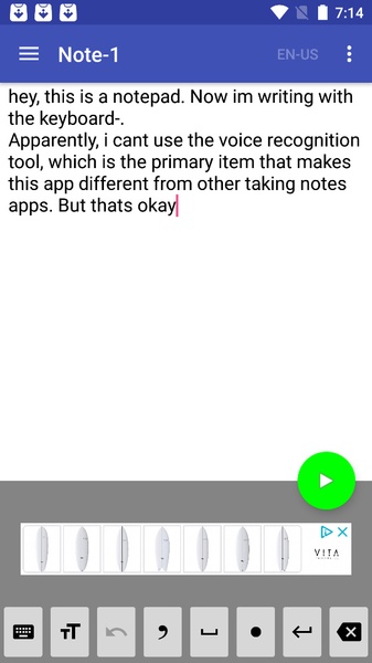Voice Notebook - Preview 2