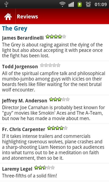 New Movie Reviews - Preview 1