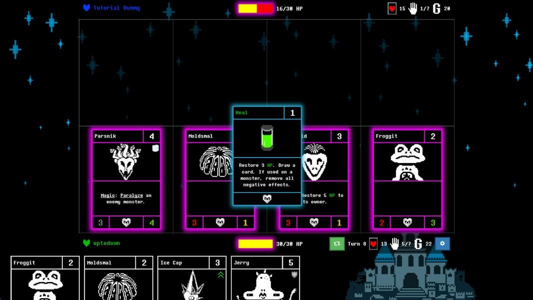 🔥 Download Undercards 1.1.2 APK . Card strategy based on Undertale 