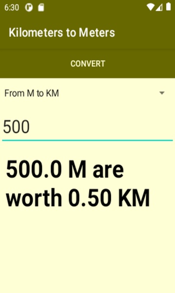 Kilometers to Meters converter - Preview 2
