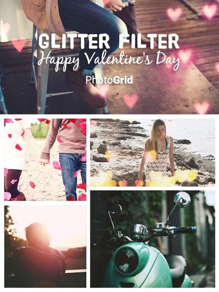 Photo Grid - Glitter Filter - Preview 1