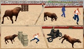 Angry Bull Attack Arena Sim 3D screenshot 2