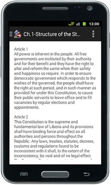 Liberian Constitution - Preview 3