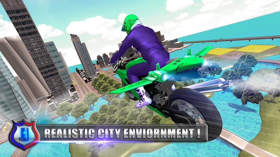 US Police Flying Bike Robot Simulator - Preview 12