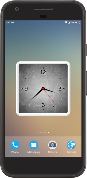 Black Clock Live Wallpaper - Preview 1