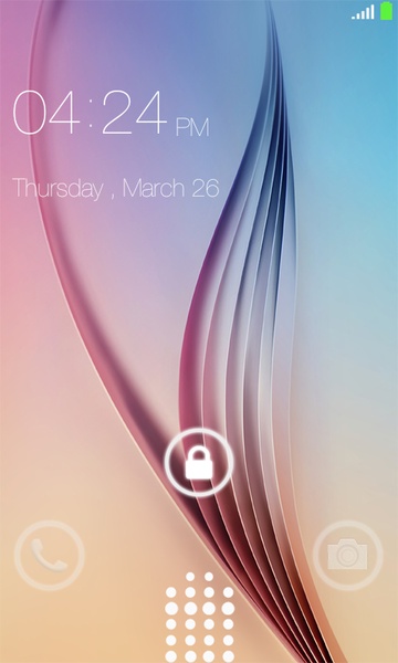 Fingerprint Lock Scr for Galaxy S6 - Preview 2