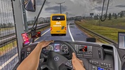Bus Driving Games Snow Bus 3D screenshot 3