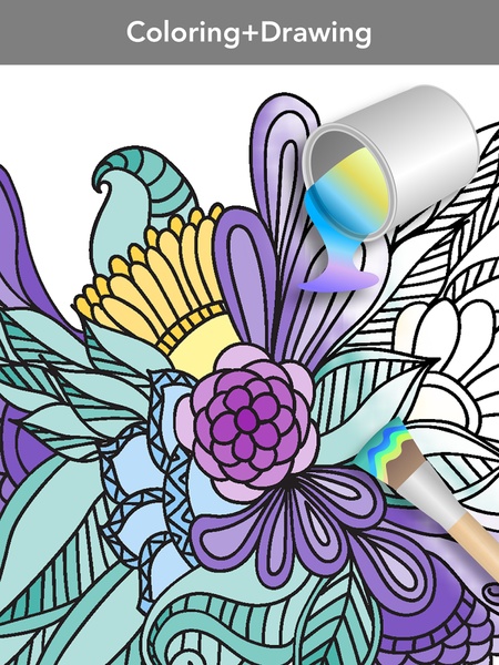 Mandala Coloring - Preview 3