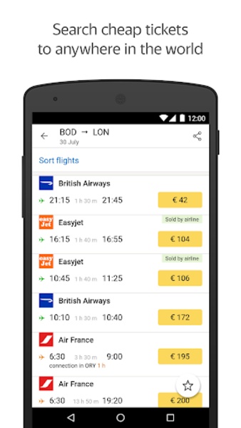 Yandex Flights - Preview 4