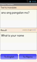 Translate filipino to english