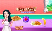 Biryani Restaurant chef game screenshot 5