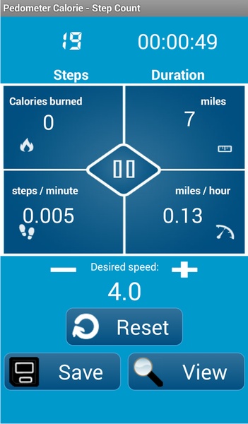 Pedometer Calorie - Step Count - Preview 1