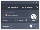 Windscribe VPN screenshot 1