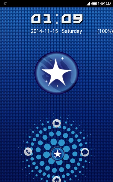 Blue Ring Go Locker Theme - Preview 3