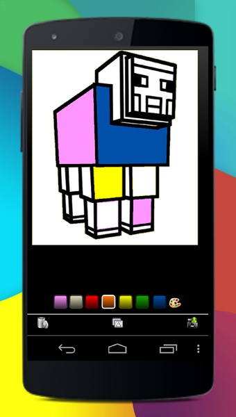 Minecraft coloring for kids - Preview 6