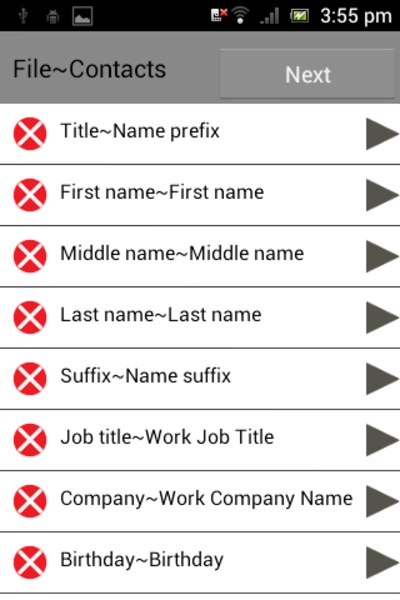 CSV Contacts Importer - Preview 20