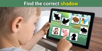 Match shadow for kids puzzle screenshot 2