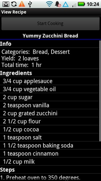 Digital Recipe Sidekick - Preview 5