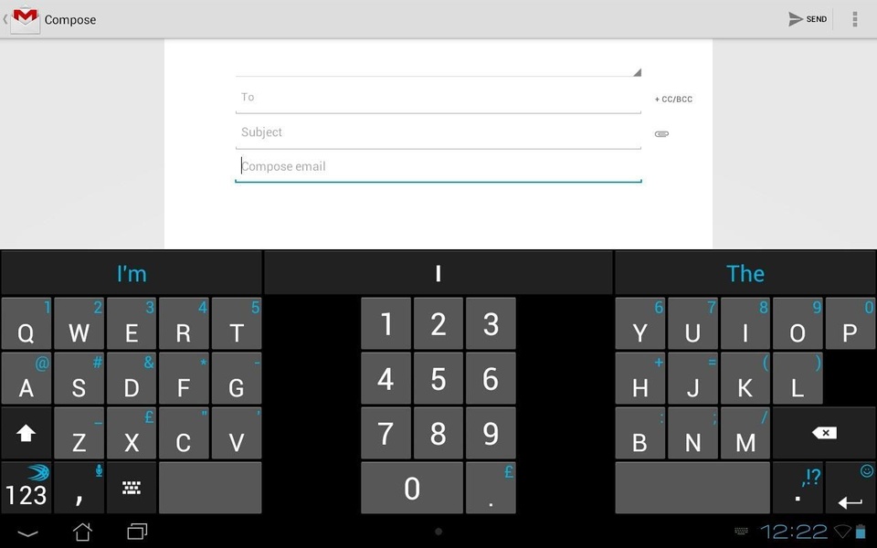 SwiftKey Tablet - Preview 5