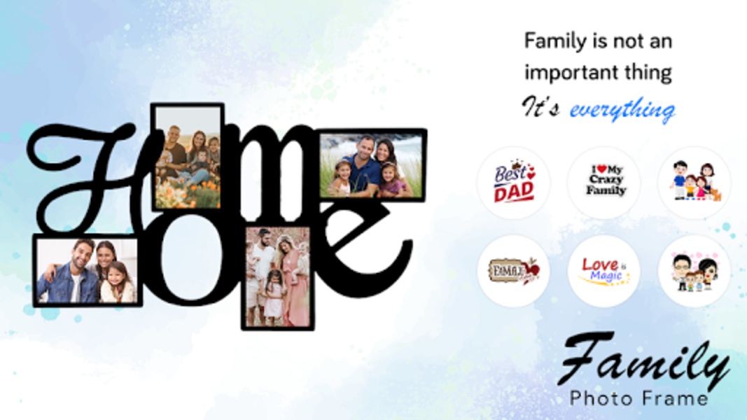 Family Photo Frame - Preview 3