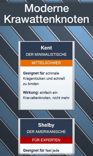 Krawatte binden LITE - Preview 5