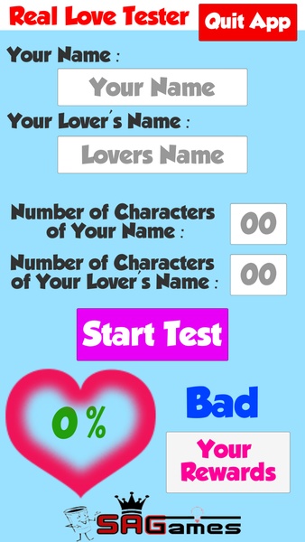 Love Tester 2 for Android - Download the APK from Uptodown