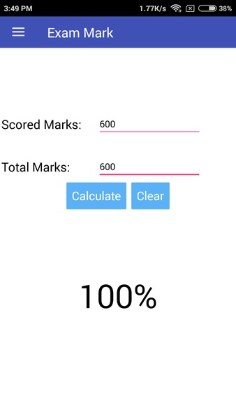 Students Marks 2 Percentage Calculator - Preview 3