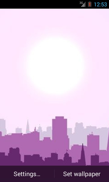 Panorama City Free Live Wallpaper - Preview 5