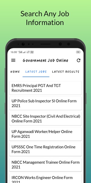 Government Job Online - Preview 4