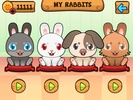 My Virtual Rabbit - Cute Pet Bunny Game for Kids screenshot 4