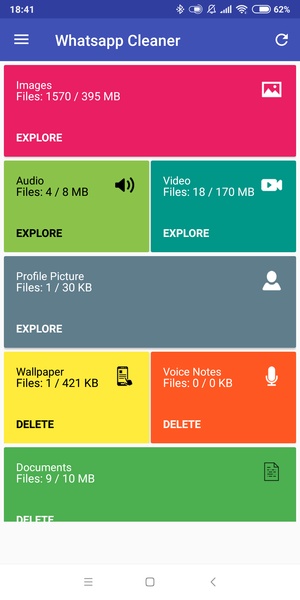 Whatsapp Cleaner - Free up memory - Preview 5