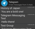 Telegram Widget screenshot 1