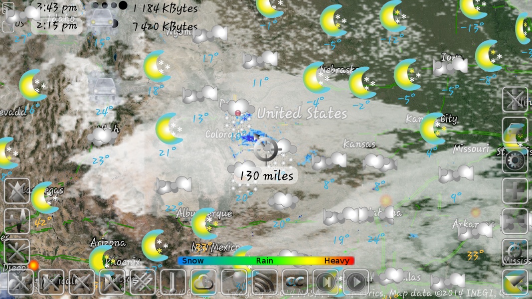Animated Weather Map - Preview 4