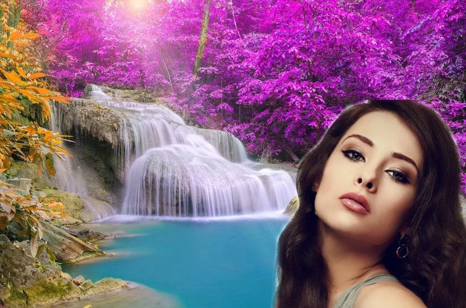 Waterfall Photo Background - Preview 5