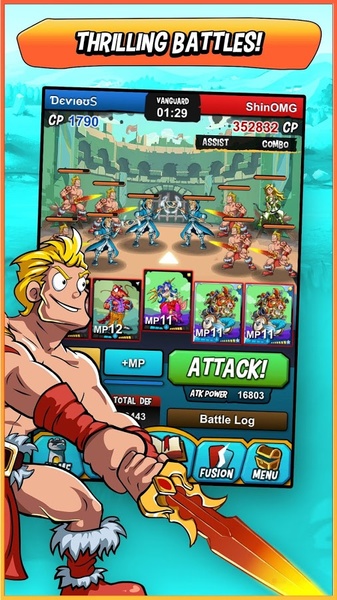 Battles and monsters - Preview 5