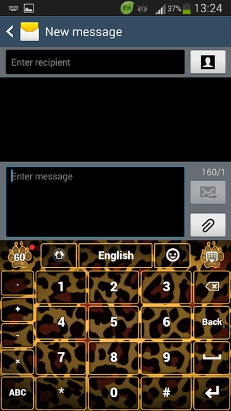 GO Keyboard Cheetah Keyboard Theme - Preview 12