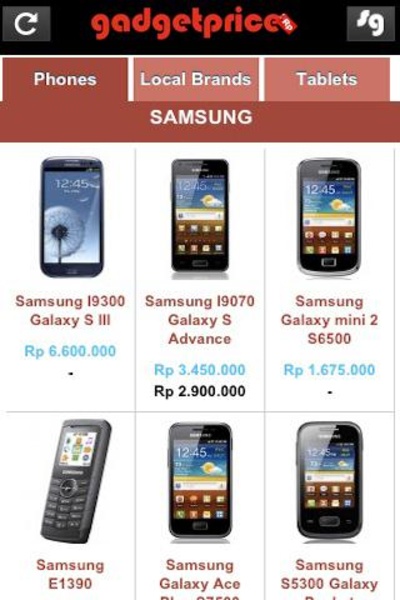 Gadget Price - Preview 3
