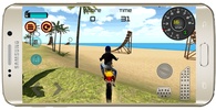 Motorcross Beach Stunts 3D screenshot 2