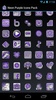 Neon Purple Icons Pack -ADW GO screenshot 1