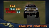 4x4 Off Road Jeep Stunt 3D screenshot 4