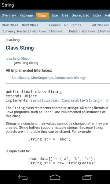 JavaDoc 7 - Preview 2