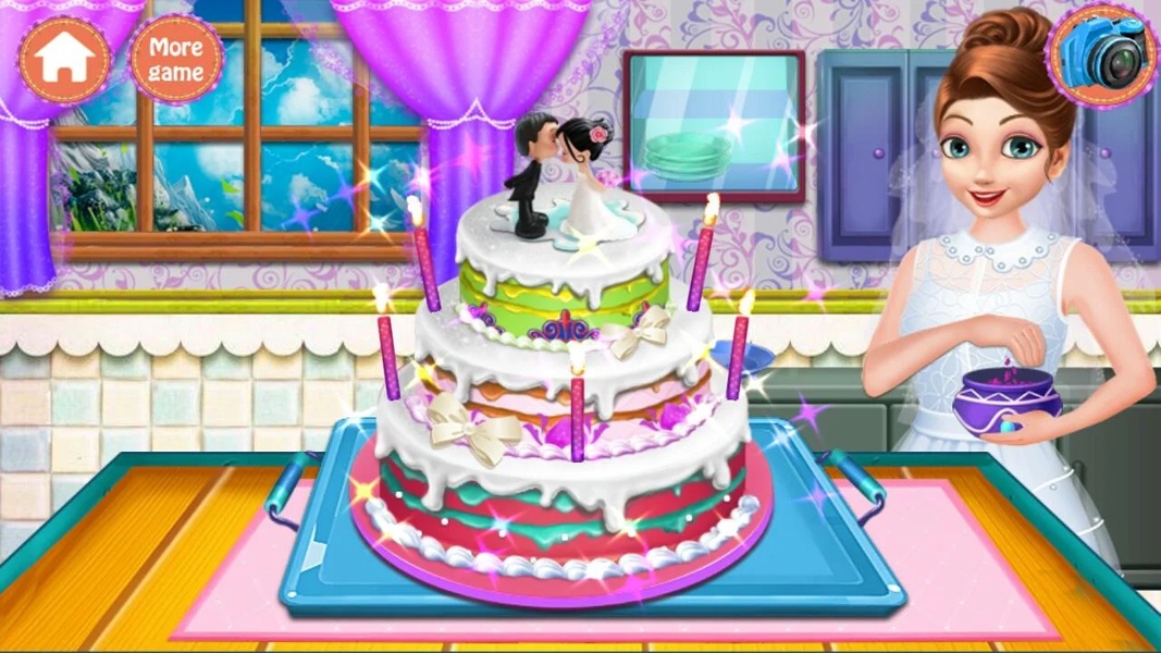 Bride Wedding Cake - Preview 2