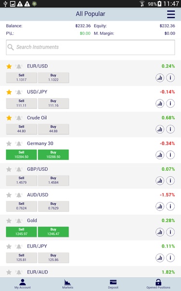 XTrade - Preview 1