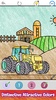 Tractors Color by Number Book screenshot 1