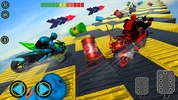 Superhero Bike Game Stunt Race screenshot 2