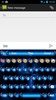 Spheres Blue Emoji Keyboard screenshot 5