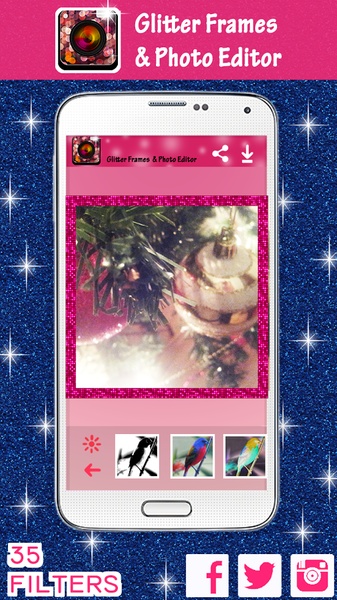 Glitter Frames Photo Editor - Preview 2