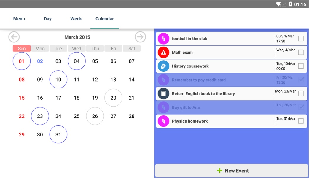 Student Agenda - Preview 9