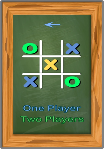 Tic Tac Toe Chalkboard - Preview 1