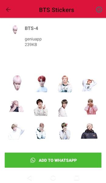 BTS Stickers - Preview 2